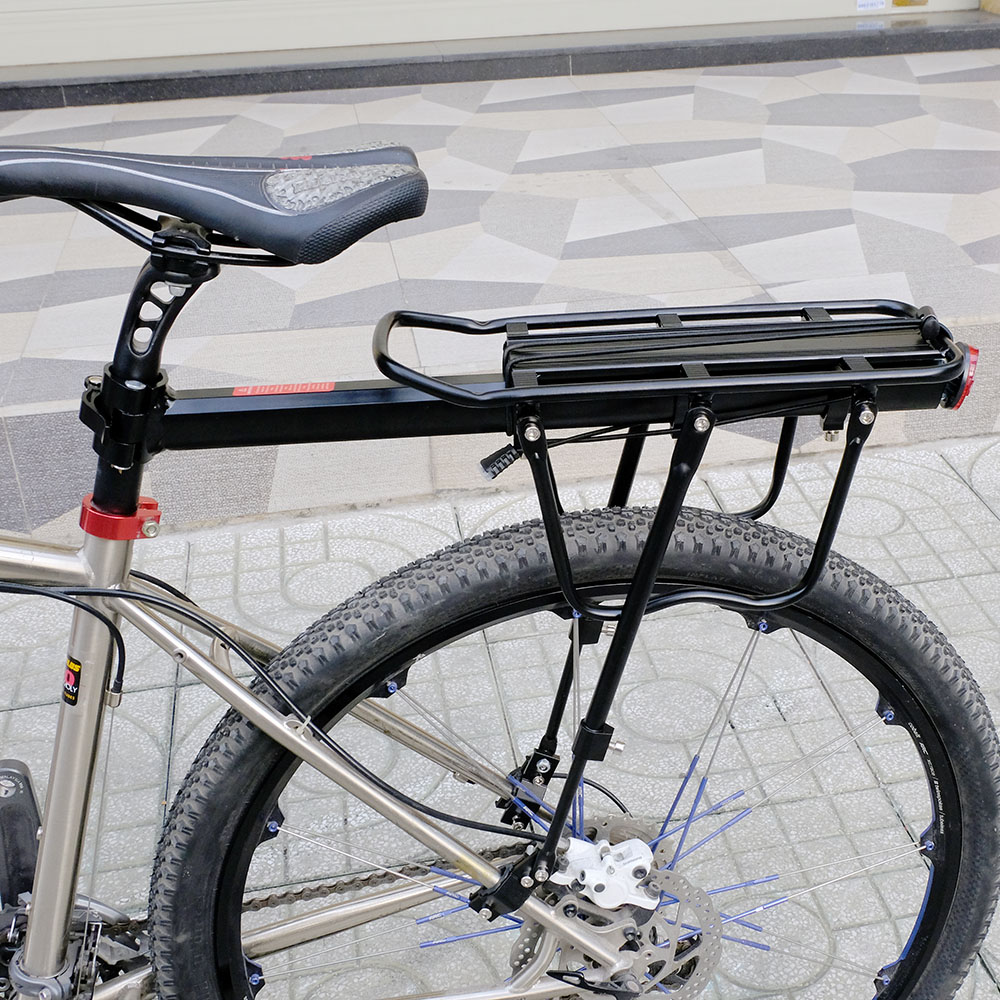 [HCM]Baga gắn xe đạp gác baga xe đạp tải trọng 50kg - chất liệu nhôm