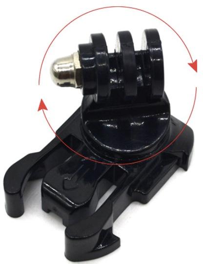 Mount camera thường xoay 360 độ gắn gopro, eken, SJcam, amkor, xiaomi, phụ kiện camera hành trình giá rẻ