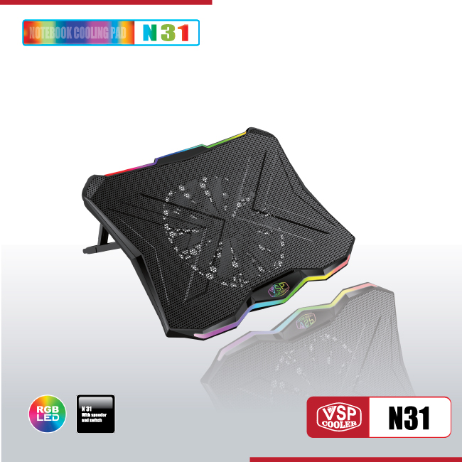 Đế tản nhiệt vsp cooler n31 led rgb