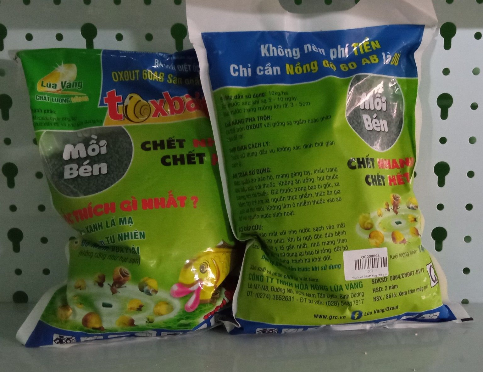 Bả mồi diệt ốc toxbait 60ab - vtnn bsct