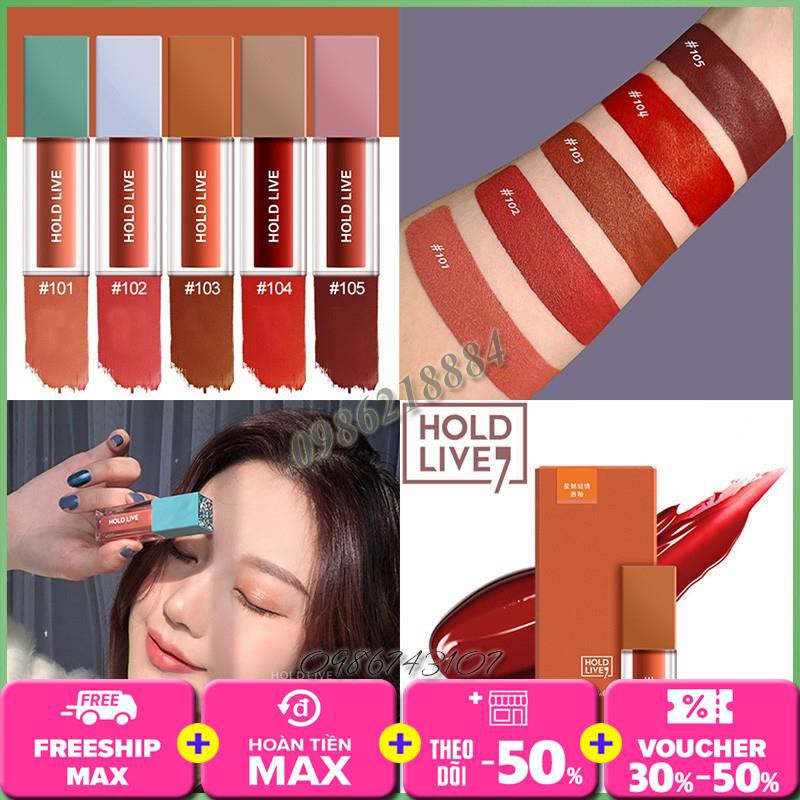 Son kem nắp đính đá Hold Live Velvet Matte Lip