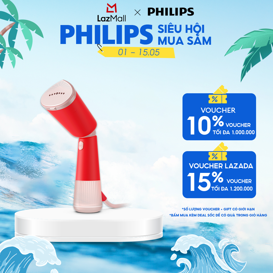 Bàn Ủi Hơi Nước Cầm Tay Philips STH5020/40 |1400W - Hàng Chính Hãng