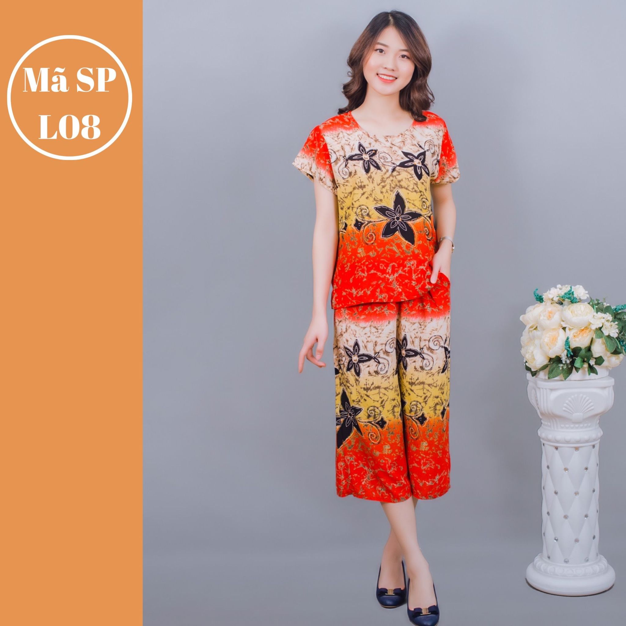 Bộ đồ lanh mát cho mẹ