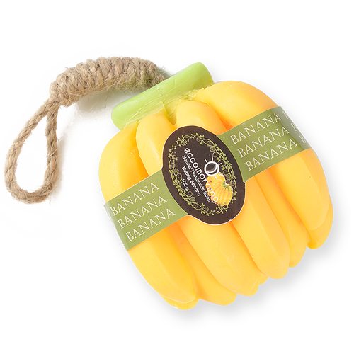 Xà Bông Thiên Nhiên Handmade eccomorning Hình Quả Chuối - Banana Soap