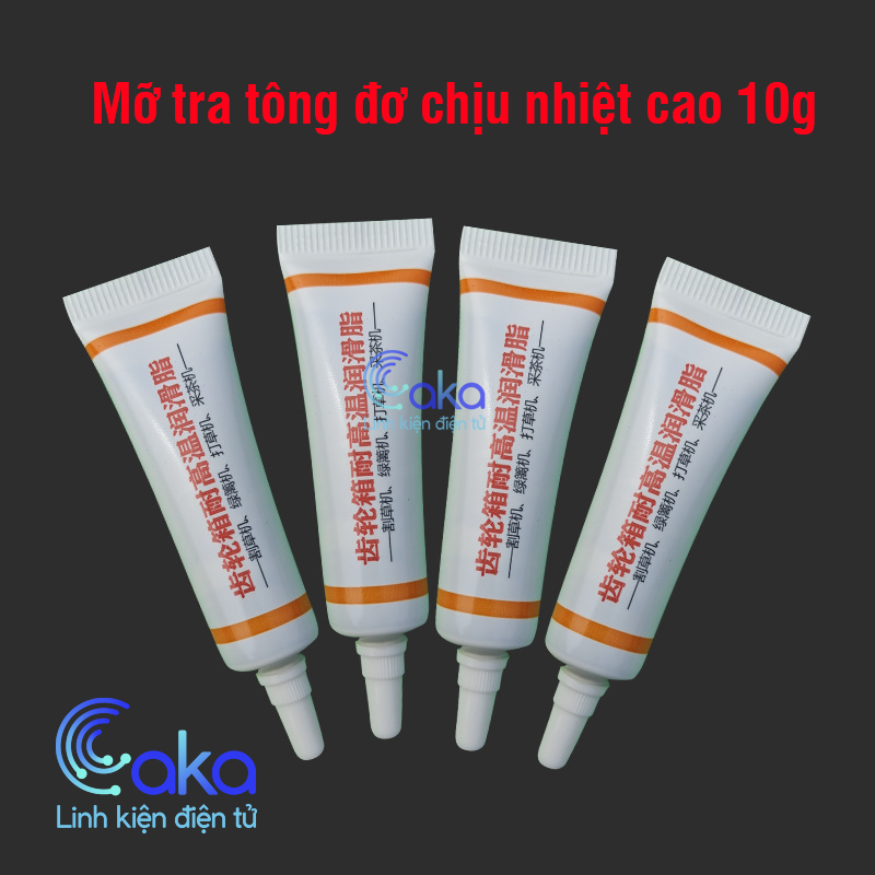 Mỡ tra động cơ tông đơ, máy cao râu - máy cắt cỏ chịu nhiệt độ cao 10g