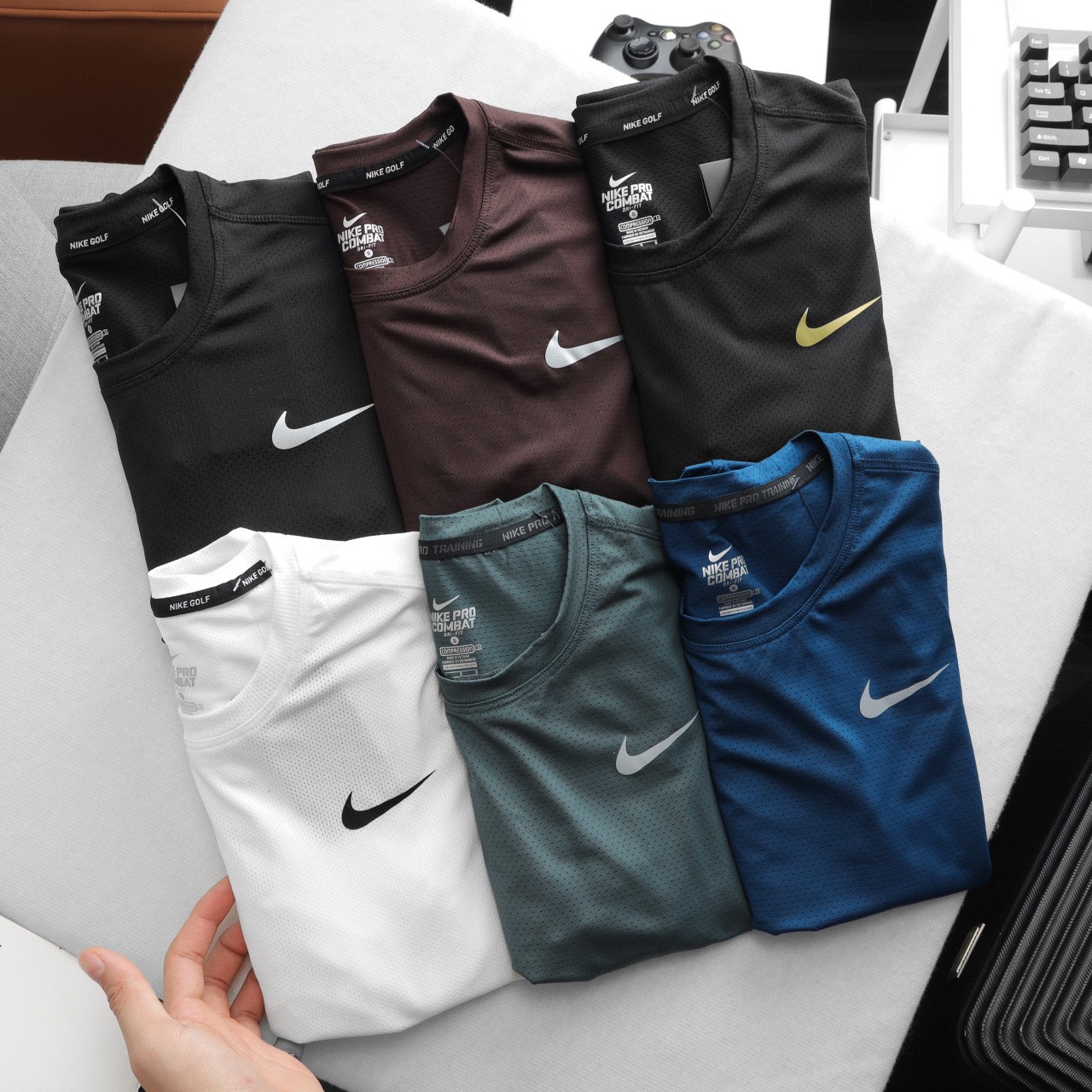 [ SALE ] Cực Phẩm Áo Thun Dệt Kim NK Pro