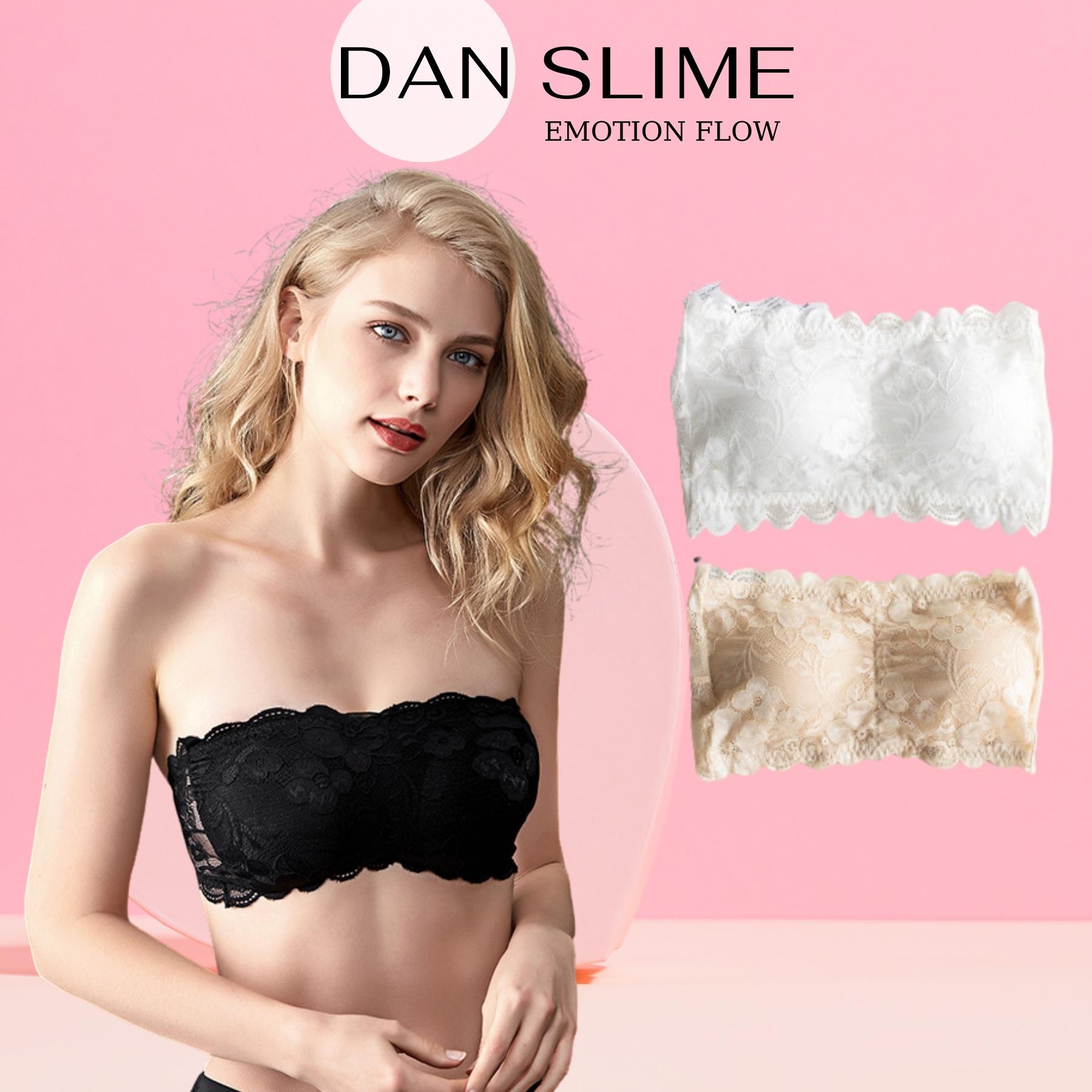 Áo Bra Ren Cúp Ngang - Áo Lót Ren Mới Cực Đẹp Áo Bara Ren Ống Cúp Ngực ( bra quây - yếm ren ) Dưới 55kg nhé - Áo Lót Nữ DANSLIME