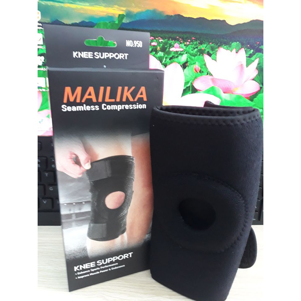 Bó gối dán mailika 950 - băng thun bảo vệ đầu gối loại dán