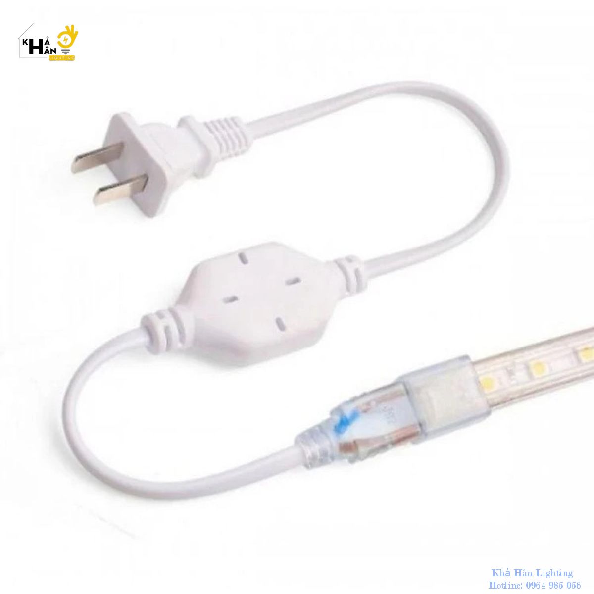 Nguồn led dây 220v sử dụng cho dòng dây led 2835, 5730, 5050 - 10mm - đèn khả hân, nguồn dây led