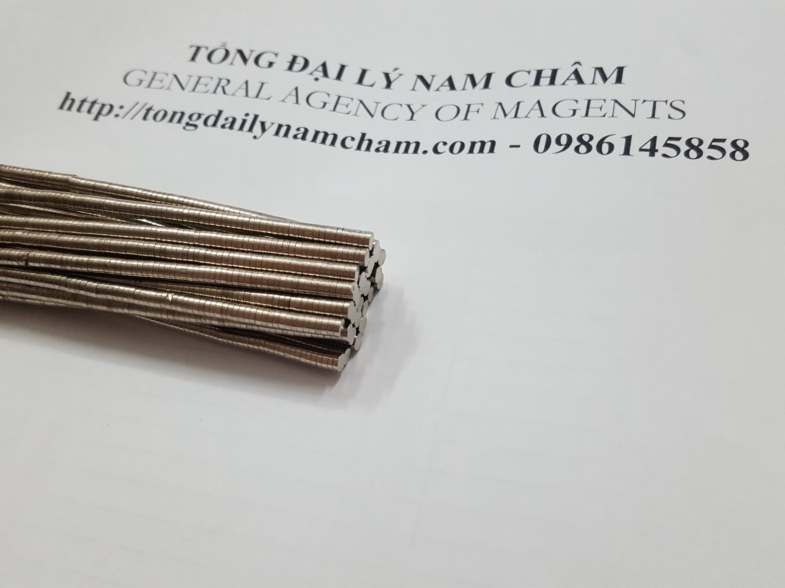 Combo 50 viên nam châm đất hiếm 3x1mm