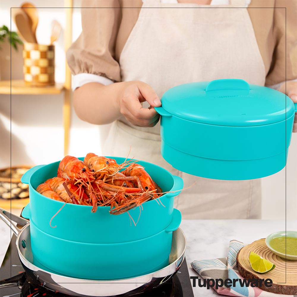 Tupperware - Xửng hấp Steam it Paradise 3 tầng