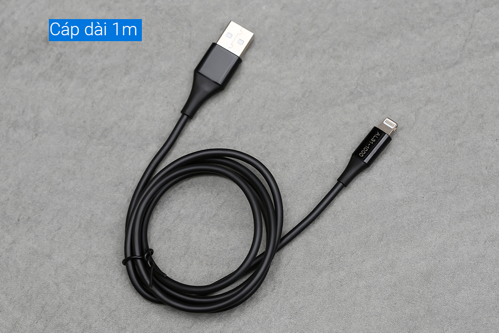 Dây sạc iphone - cáp lightning 1m xmobile al31-1000