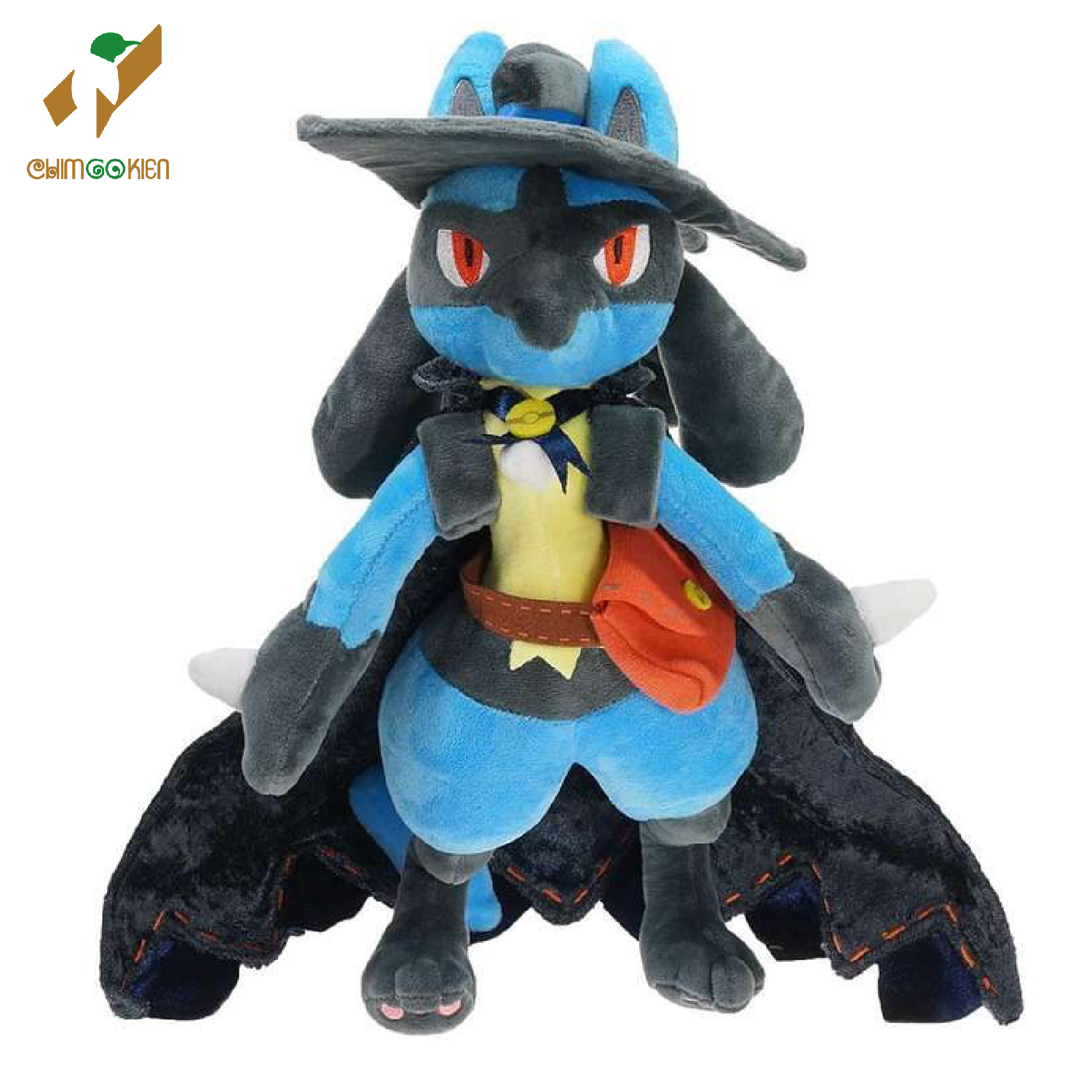 Gấu bông pokemon Lucario Cosplay Phantom Knight 32cm