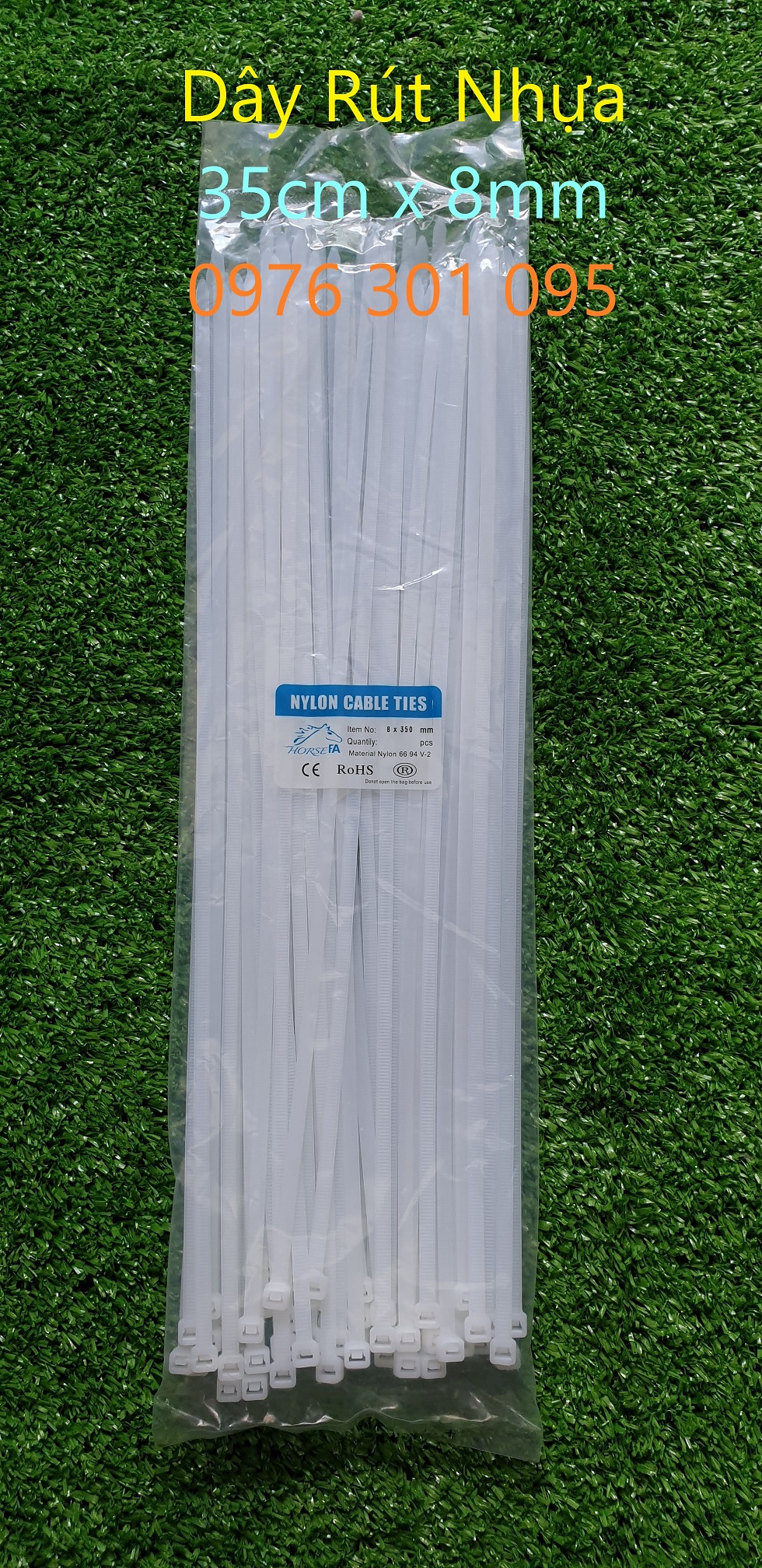 Dây rút nhựa 35cm x 8mm