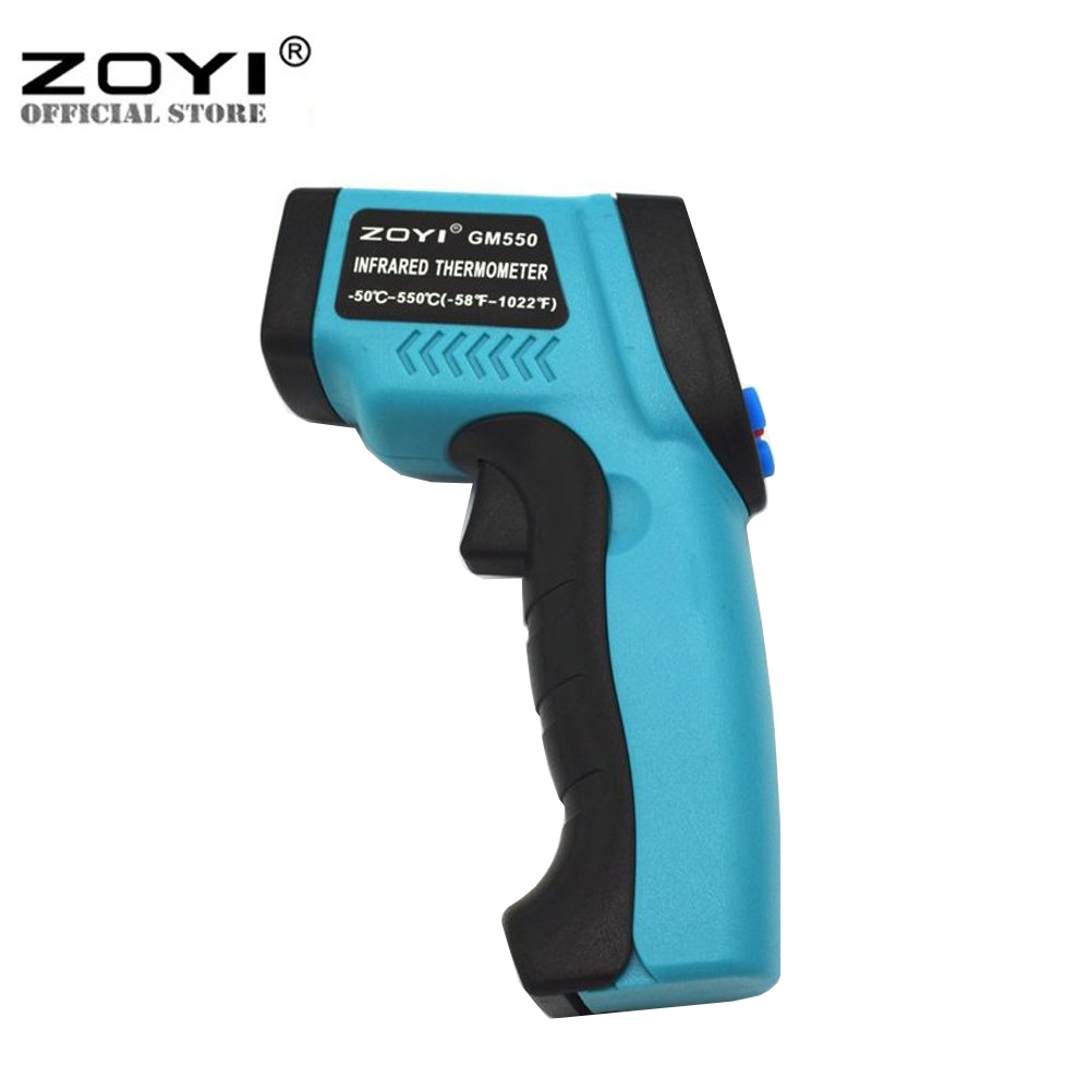 Súng đo nhiệt độ zoyi gm550 thiết bị đo nhiệt cầm tay được ứng dụng đo và kiểm tra nhiệt độ trong lò sấy, bề mặt thiết bị - hàng chính hãng