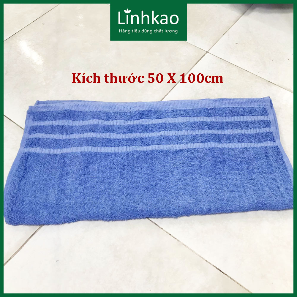 Khăn bông cotton thấm hút tốt, mềm mịn
