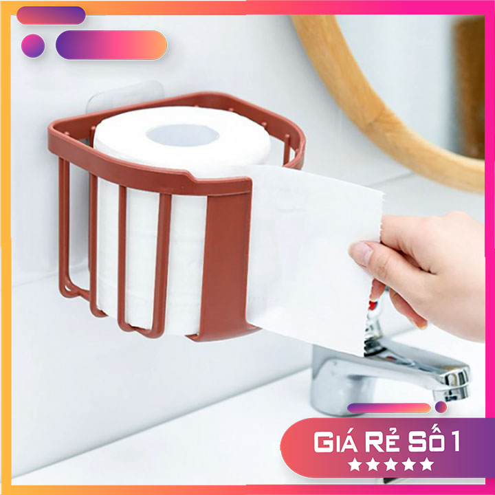 Giỏ đựng khăn giấy phòng tắm phòng bếp, Giỏ treo tường, Giỏ đựng giấy vệ sinh nhựa, Giá Treo Hộp Đựng Giấy Vệ Sinh Gắn Tường Cho Gia Đình.