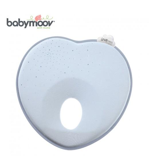 GỐI CHỐNG BẸT ĐẦU BABYMOOV (XANH LƠ)