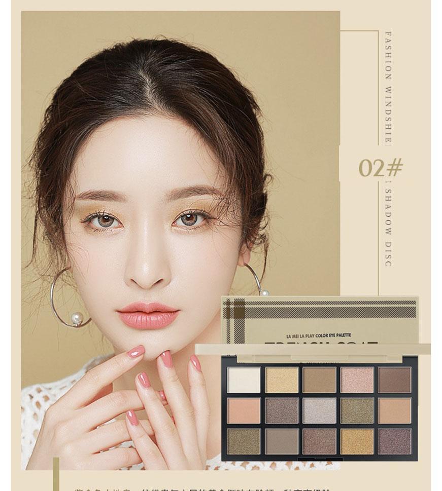 [HCM]Bảng Phấn Mắt Lameila 15 Ô Lingeria Hàng Nội Địa Trung