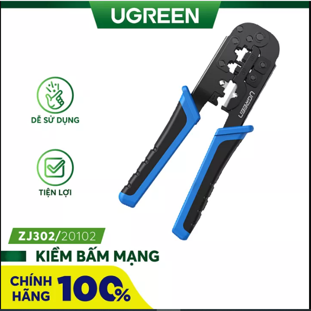Kìm bấm mạng rj45/rj11 chính hãng ugreen 20102 cao cấp