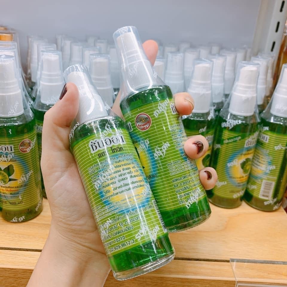 Xịt Tinh Dầu Bưởi SUN ON Thái Lan (Chai Thủy Tinh)