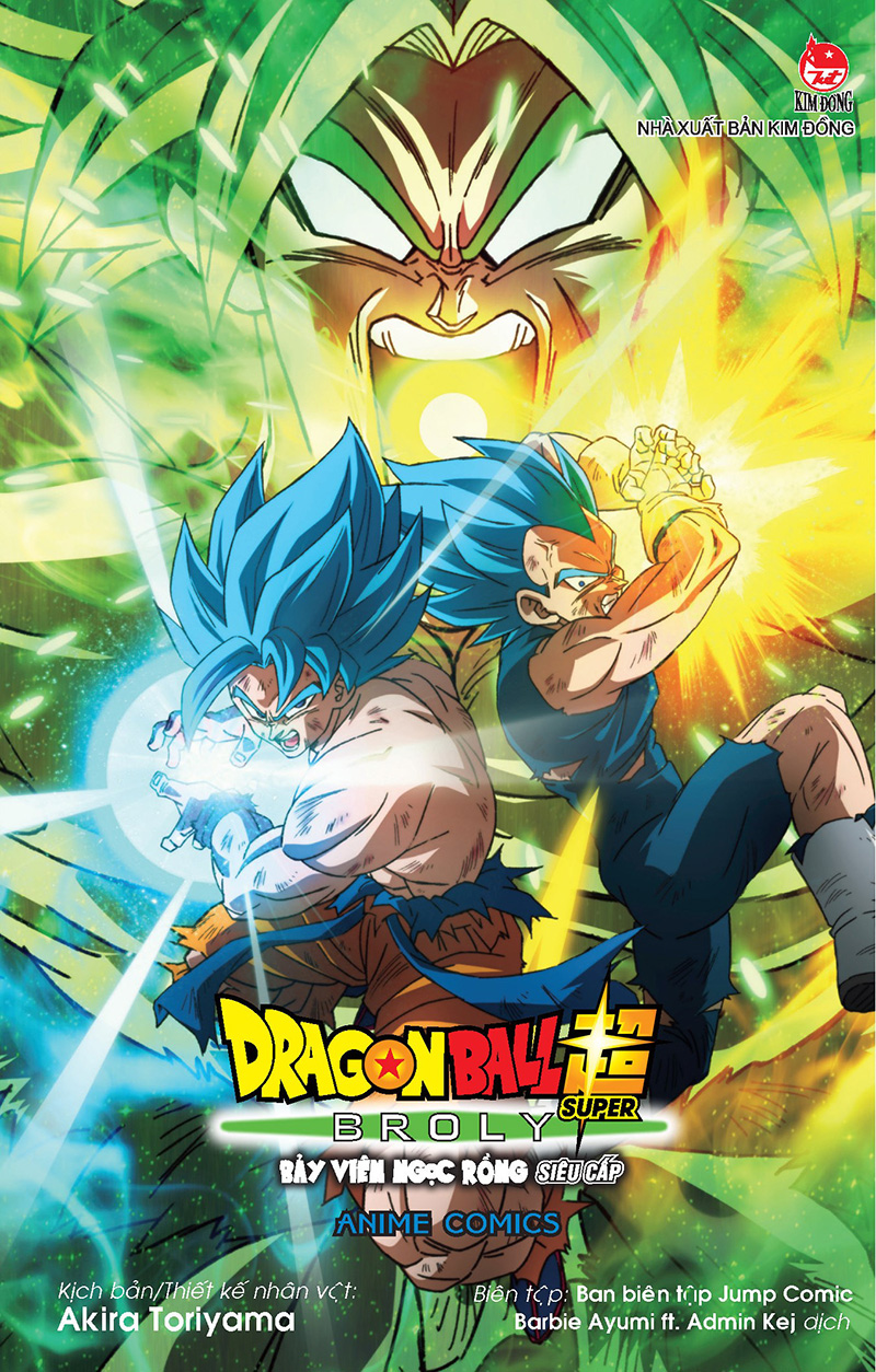 Kim đồng - dragon ball super - broly