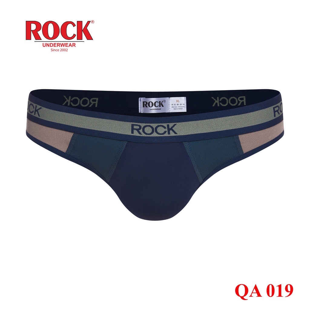 QA -019. Quần lót nam cao cấp ROCK phong cách năng động QA -019 được thiết kế lưng thun to bản thời trang