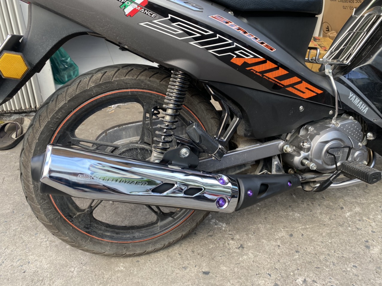 Pô sirius, pô sirius móc êm mẫu exciter 2010