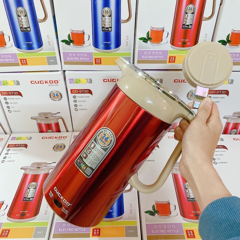 Ấm siêu tốc kiêm bình giữ nhiệt GUGKDD GD-ST30 lõi inox
