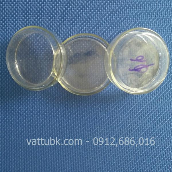 Đĩa petri thủy tinh Phi 6cm