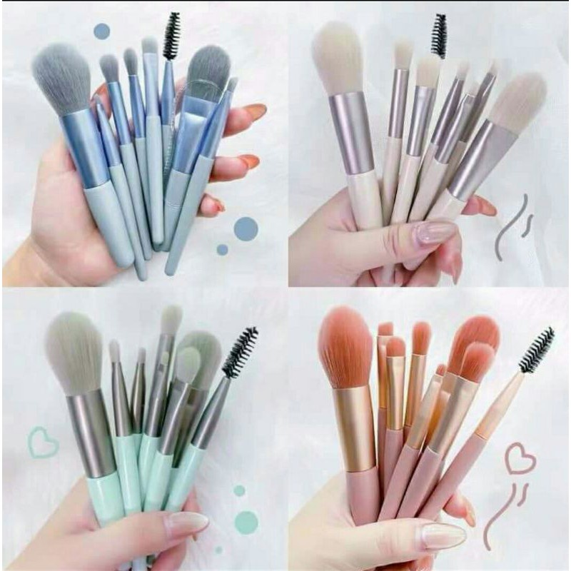 Bộ cọ trang điểm nội địa trung set 8 cây