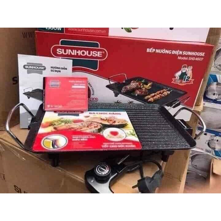 BẾP NƯỚNG ĐIỆN SUNHOUSE Happy Time HTD4607 linhthinh93