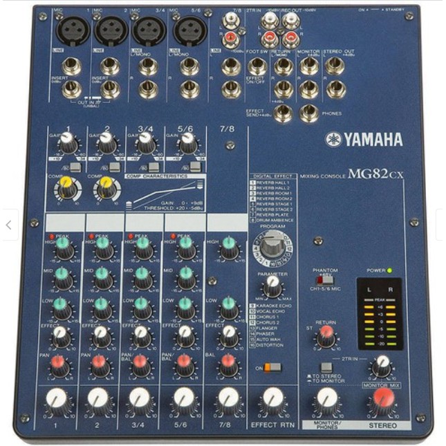 Mixer bàn yamaha mg82cx - mg82cx