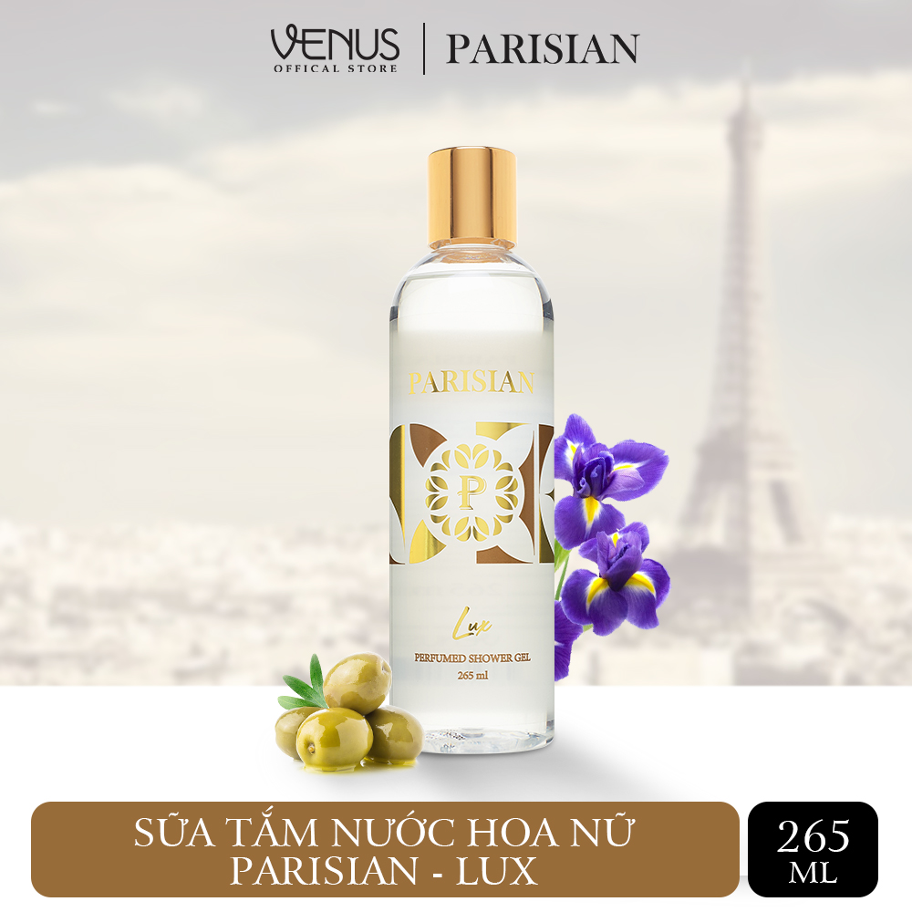 Sữa tắm nước hoa nữ parisian lux 265ml
