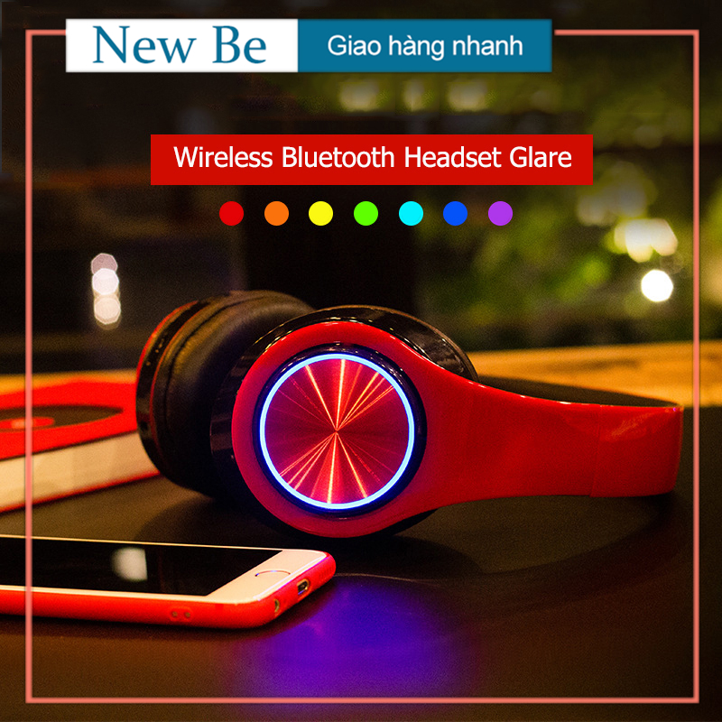 Tai nghe Bluetooth V5.0 B39 - Tai nghe Earbud có tai nghe huỳnh quang đẹp Tai nghe Tai nghe stereo Tai nghe thẻ Tai nghe thời trang