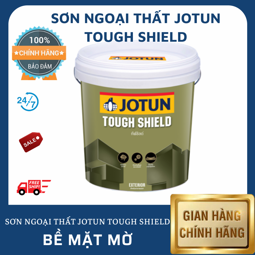 (HCM)Sơn ngoại thất Jotun Tough Shield (Mờ), Kds Paint.