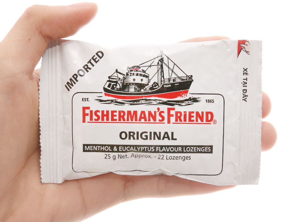 Kẹo Cay Con Tàu Fisherman s Friend Original 25G