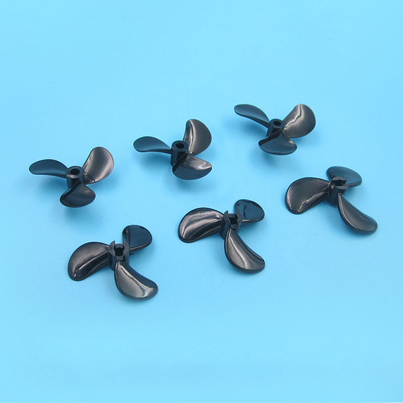 Chân vịt nhựa 3 cánh 40mm / 48mm trục 4mm cho tàu thủy mô hình RC boat