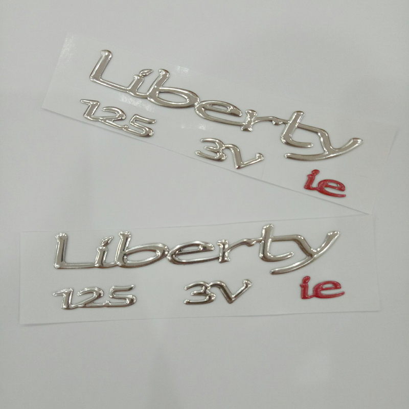 Tem lyberty 125 3vie- tem nổi dán sườn xe lyberty 125 3vie