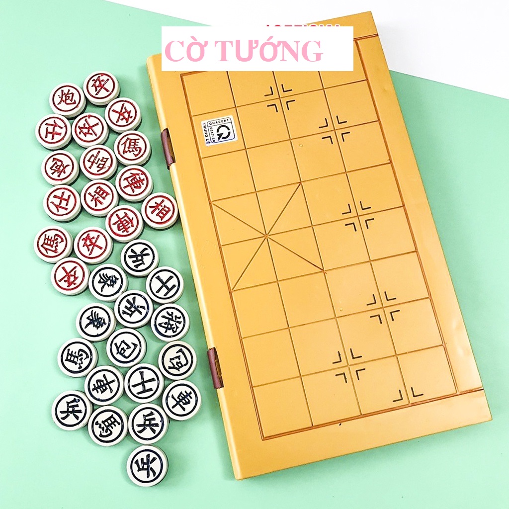 Bộ cờ tướng gấp gọn ,cờ chơi phát triển trí tuệ