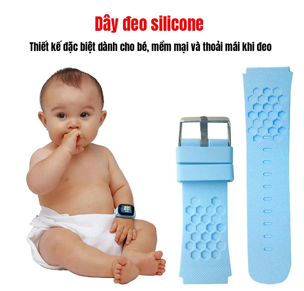 Đồng hồ định vị cảm ứng Y7 dùng sim, hỗ trợ nghe gọi, xác định vị trí bé, thiết kế thời trang cá tính hiện đại dành cho bé 4