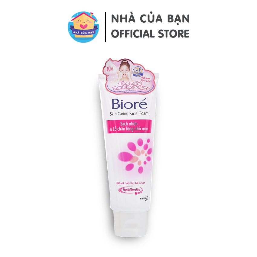 Sữa rửa mặt Biore sạch nhờn & lỗ chân lông nhỏ mịn 100g giá rẻ, hàng hãng mới nhẩt