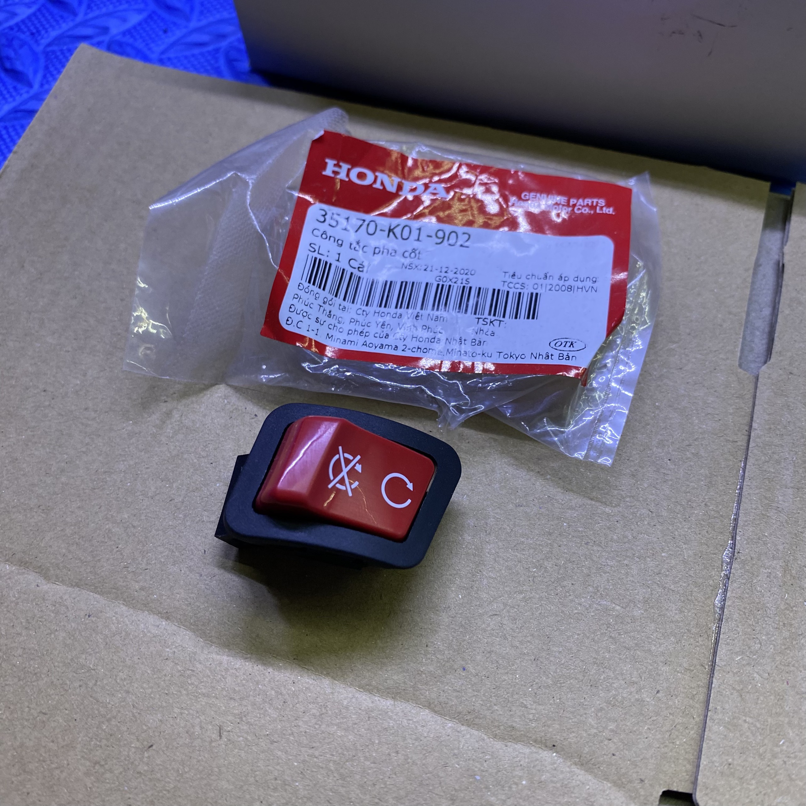 Công tắc tắt máy sh 300i
