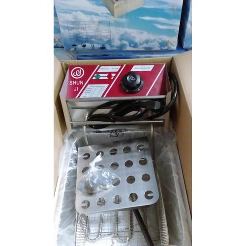 Bếp chiên nhúng công nghiệp Shunji 6 Lít