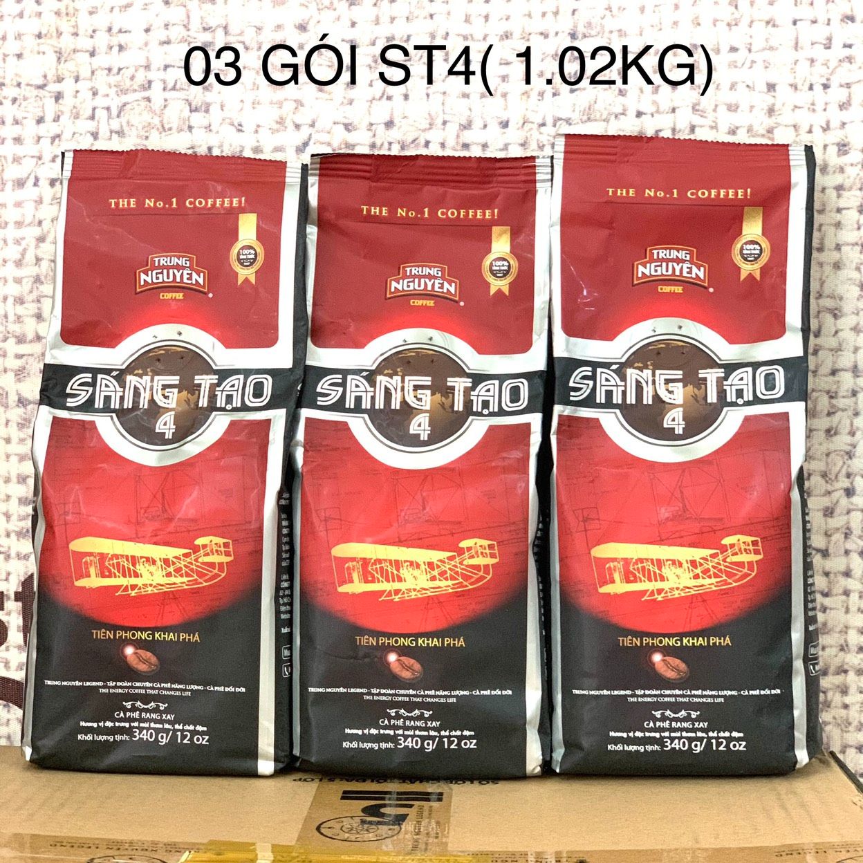 Cà phê sáng tạo 4 trung nguyên