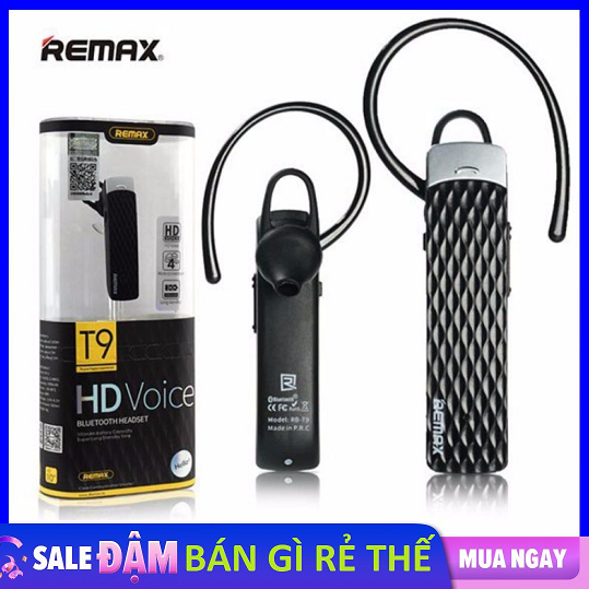 Tai nghe Bluetooth REMAX RB-T9 (Đen)