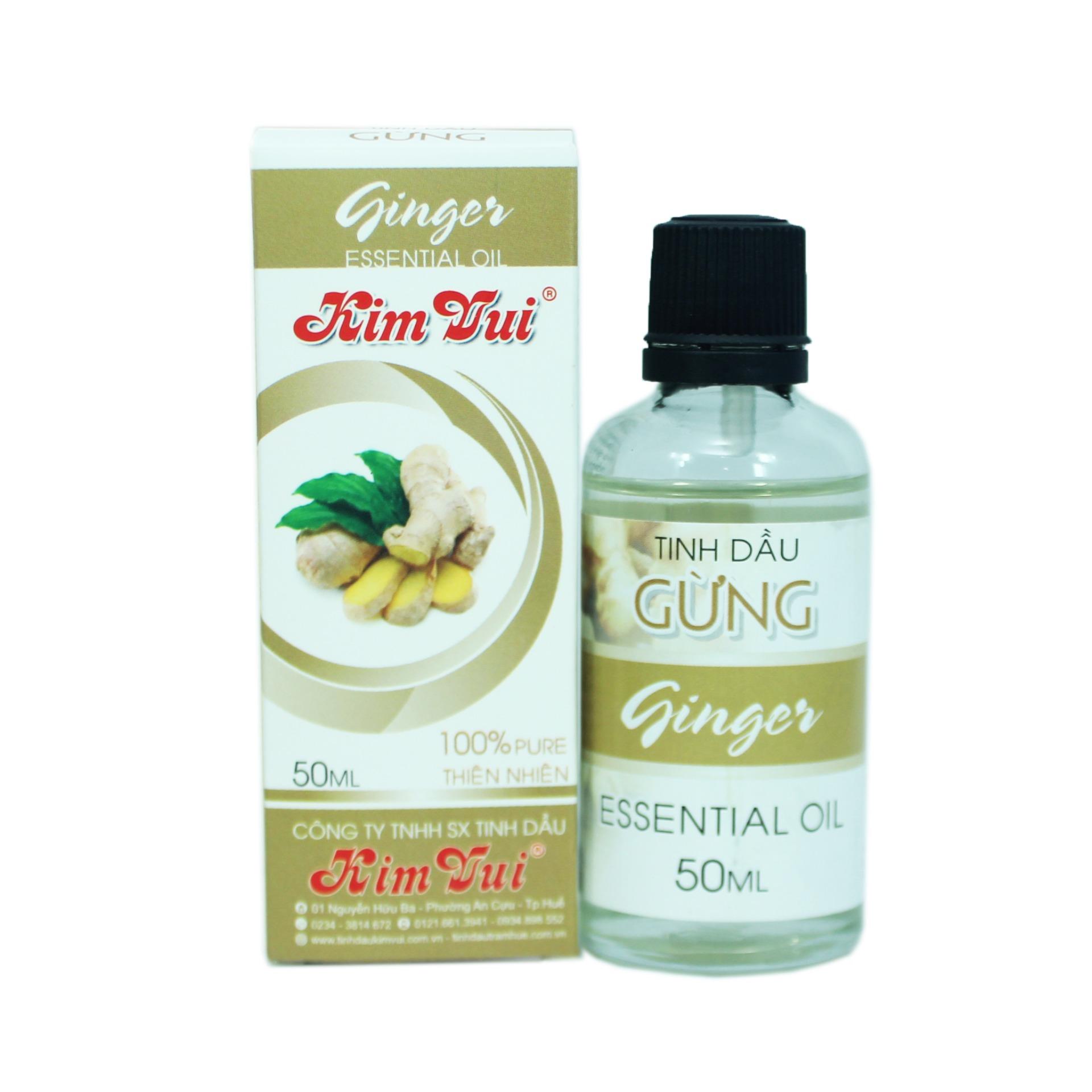 Tinh dầu gừng Kim Vui 50ml