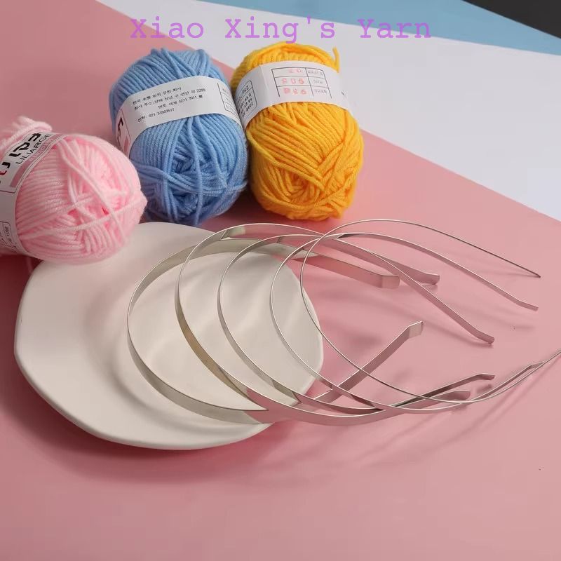 Phôi cài tóc, xương bờm làm đồ handmade cài tóc thủ công | Xiaoxingyarn