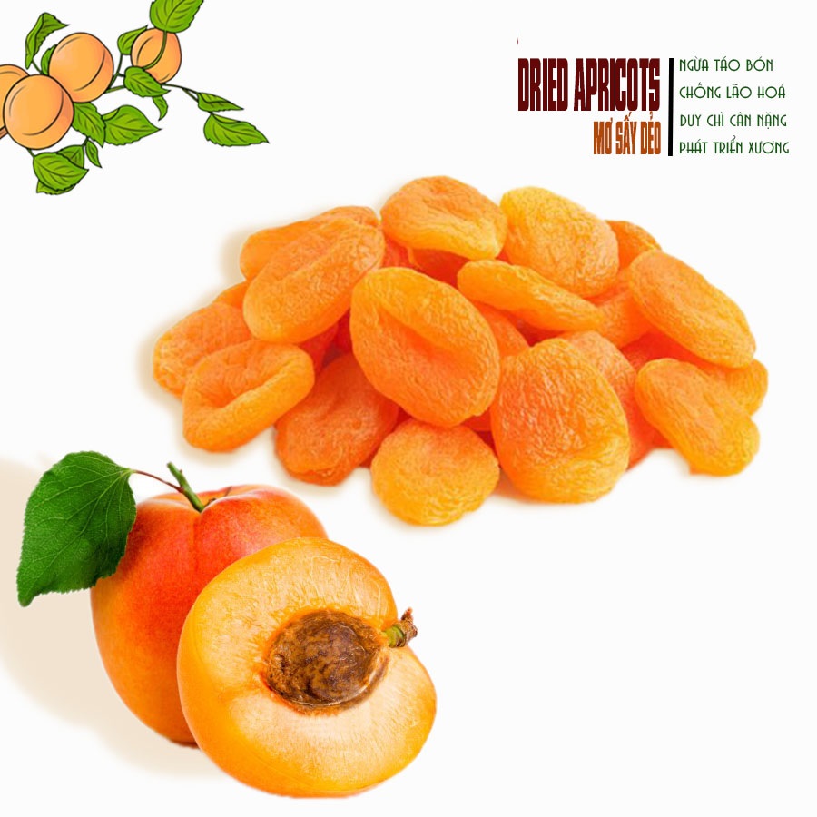 Bubble free air dried apricot-Turkish Apricot 250gram 500gram Vietnam