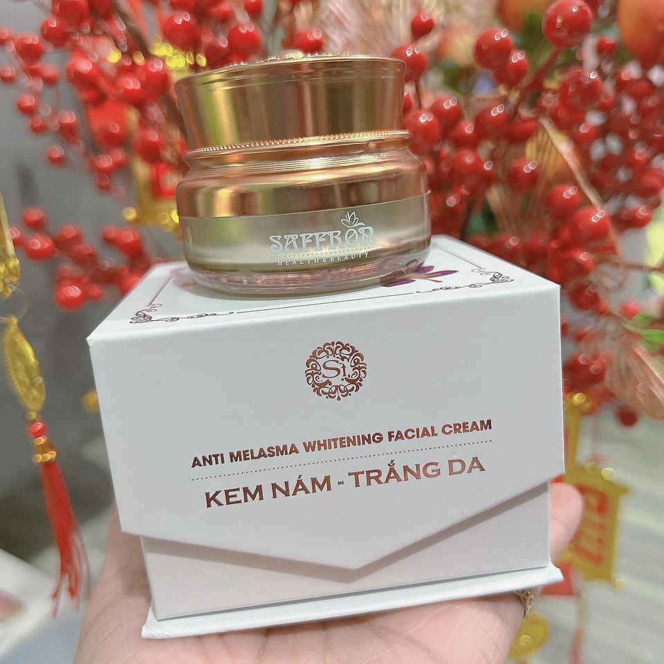 Kem face saffron napoli - kem face giảm nám dưỡng trắng da hải âu việt